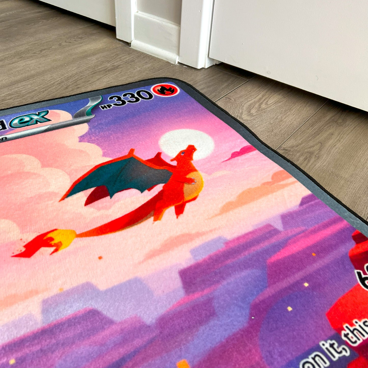 Blaze King Card Rug