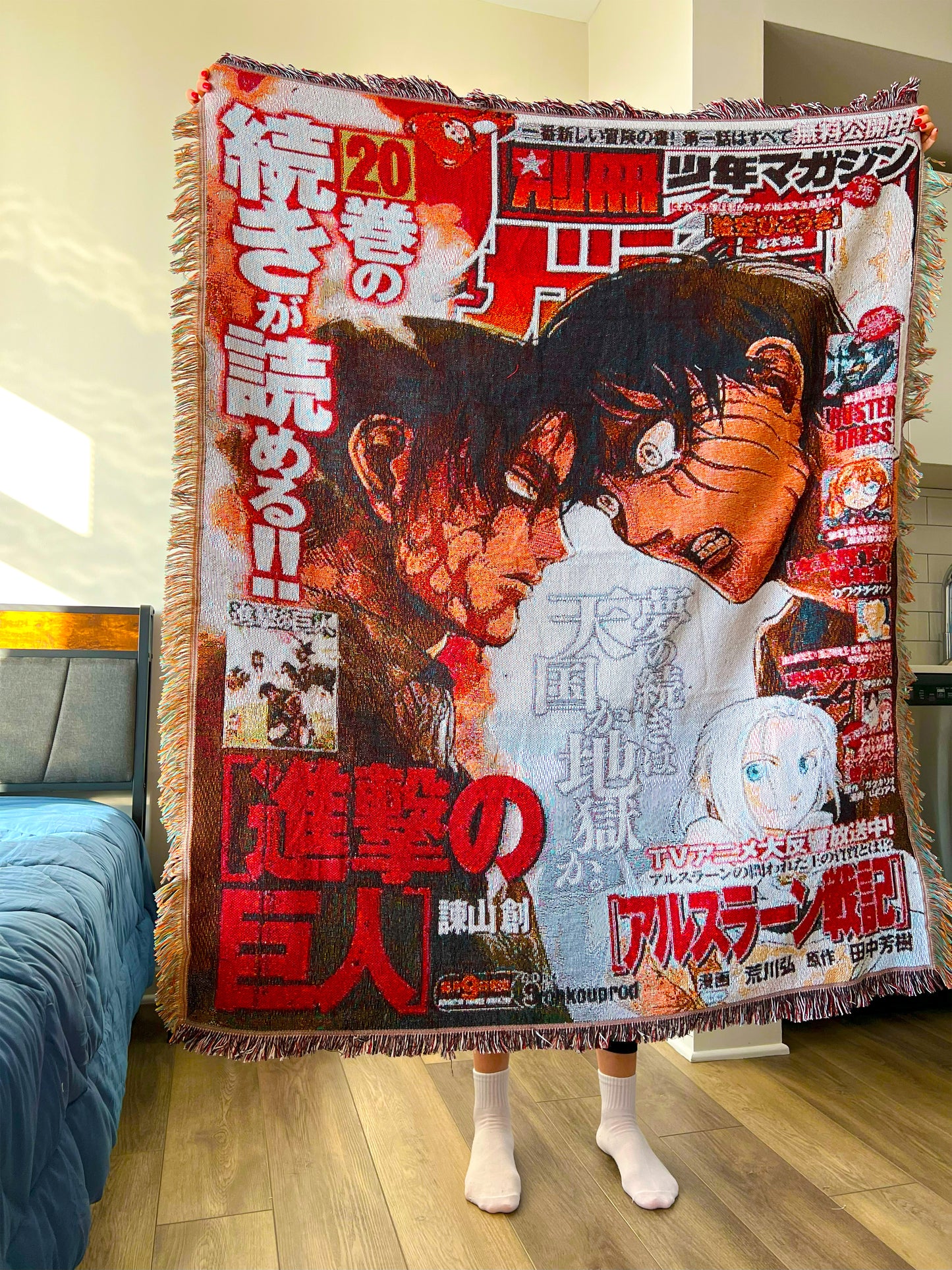 Titans Manga Tapestry