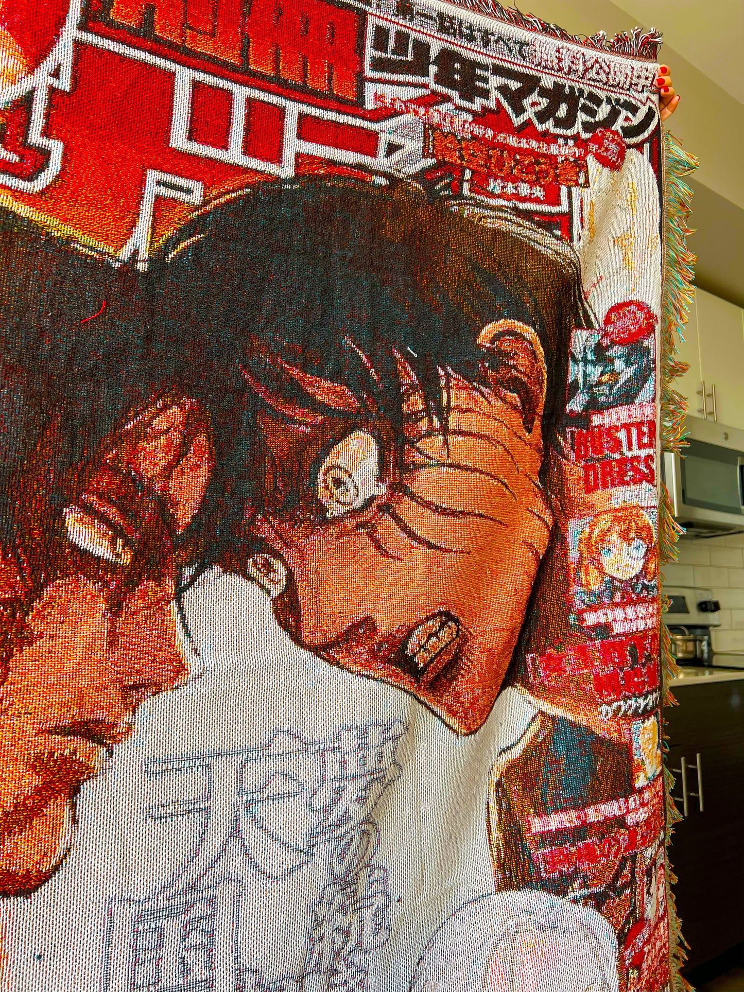 Titans Manga Tapestry