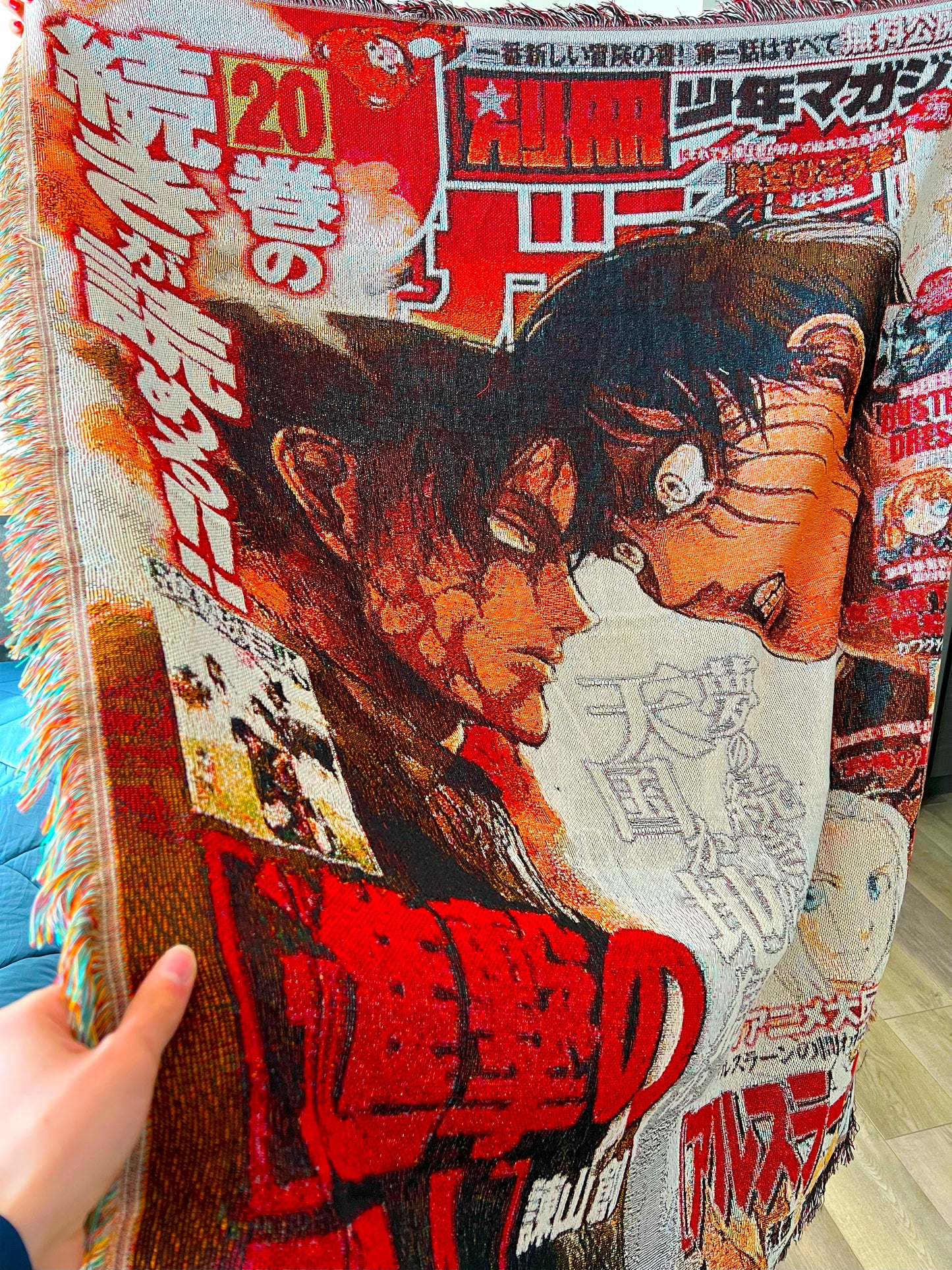 Titans Manga Tapestry