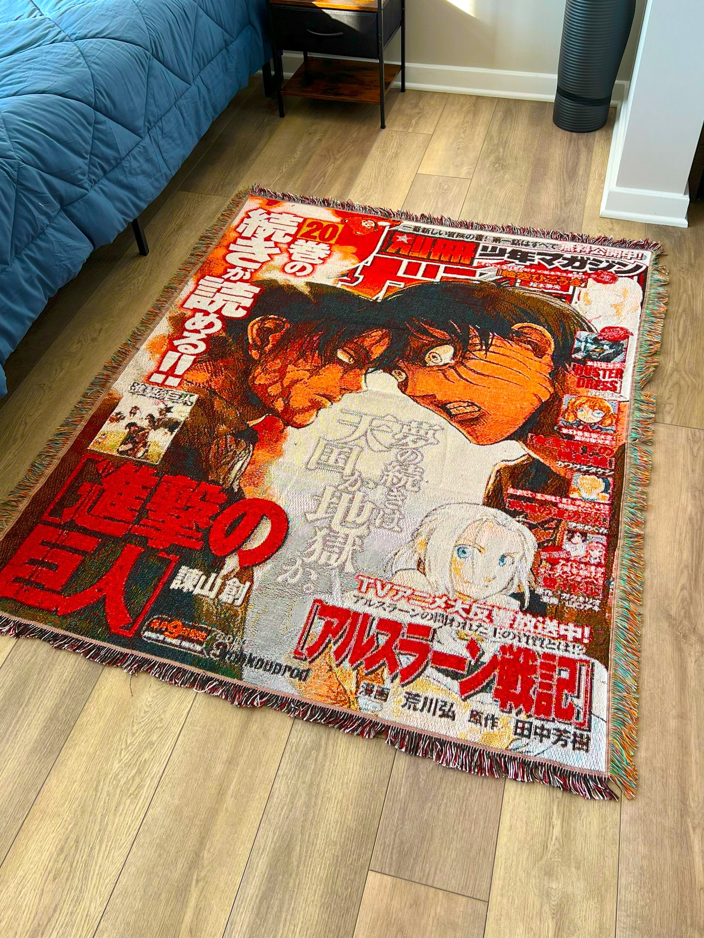 Titans Manga Tapestry