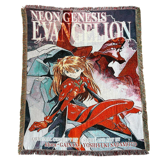 Neon Woven Tapestry Blanket