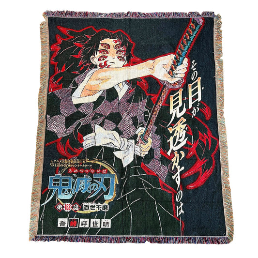 Demon Woven Tapestry Blanket