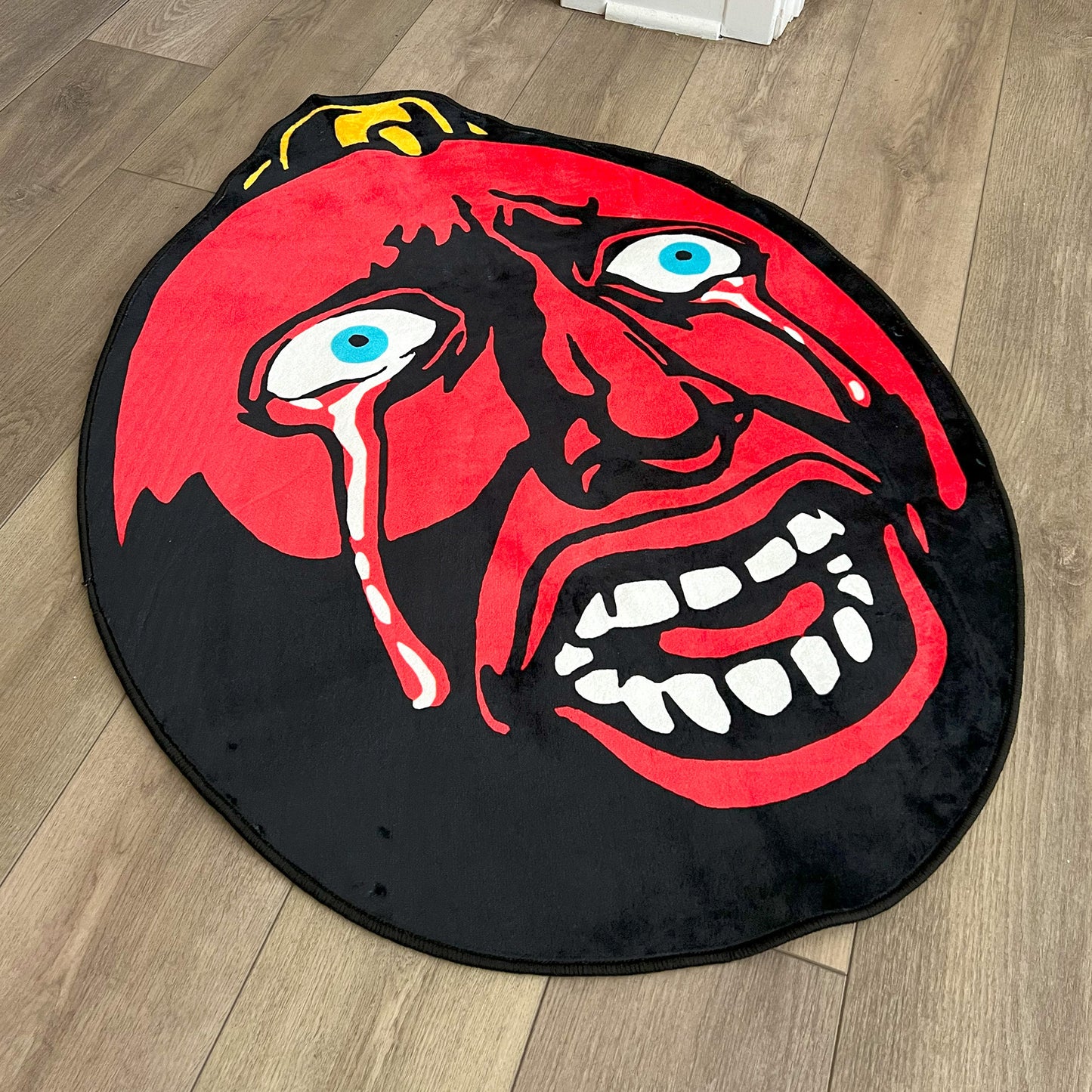 Red Egg Rug