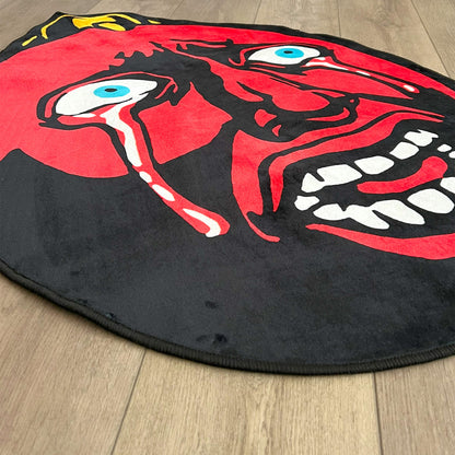 Red Egg Rug