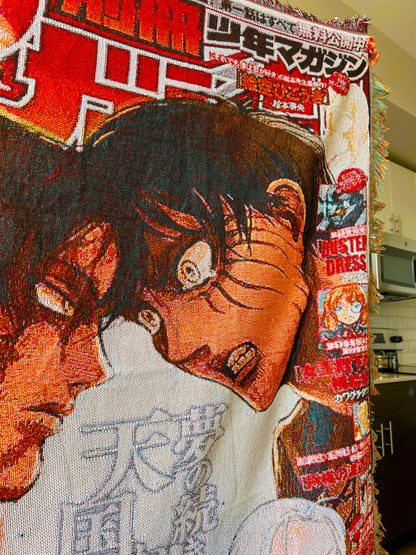 Titans Manga Tapestry