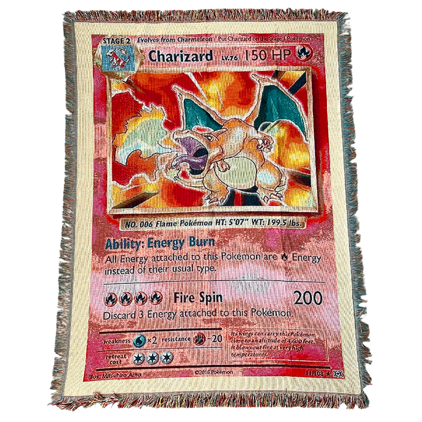 OG Charizard Tapestry