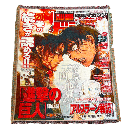 Titans Manga Tapestry
