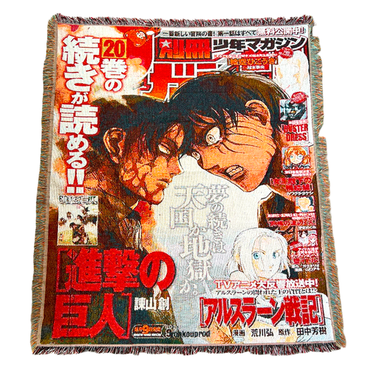 Titans Manga Tapestry